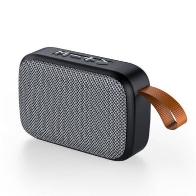 Portable Bluetooth Speaker with FM Radio and TF Card Slot - Rechargeable