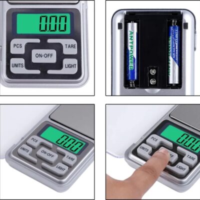 Digital Pocket Scale 0.01g - 500g, LCD, Auto Off (Gram / Carat / Ounce)
