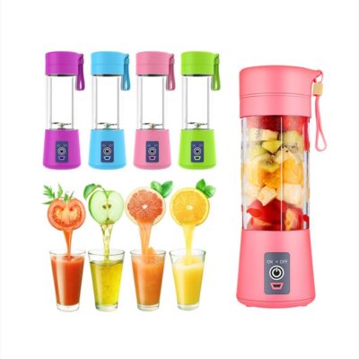 Portable Rechargeable Juice Blender - USB Mini Smoothie Cup