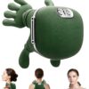 Cervical Neck & Shoulder Massager - Green, Hands-Free Wearable
