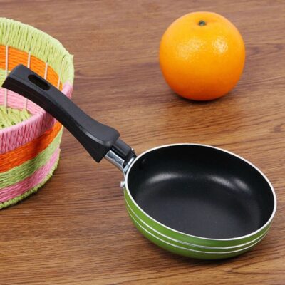 Non-Stick Mini Frying Pan - 14cm, Single-Serve Tawa