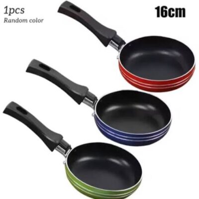 Non-Stick Mini Frying Pan - 16cm, Single-Serve Tawa
