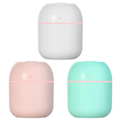 Mini Water-Drop Humidifier - 220ml, Quiet USB Mist Humidifier