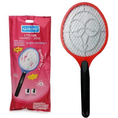 GECKO Rechargeable Mosquito Killer Racket - Electric Insect Swatter
