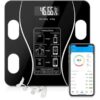 Smart Body Weight Scale - Bluetooth App, Digital Display, Temperature